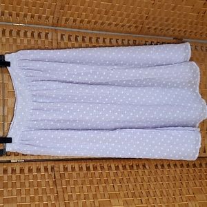 Lavender floral swing flowly double slits nasty gal collection summer skirt size